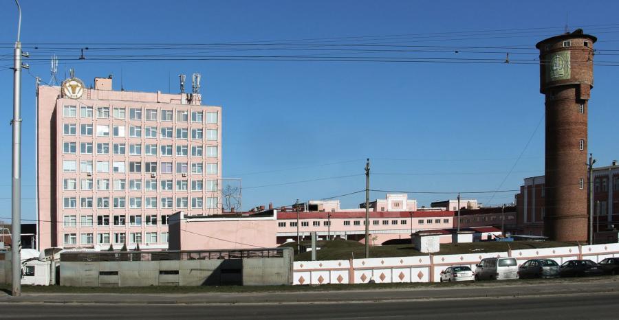 гомельскі мясакамбінат, дзе працаваў да арышту Марк Асвяцімскі